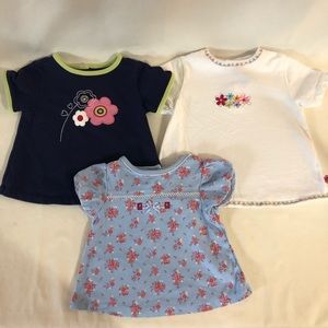 Bundle of 3 Gymboree 18-24 Mo Girls Tops Shirts